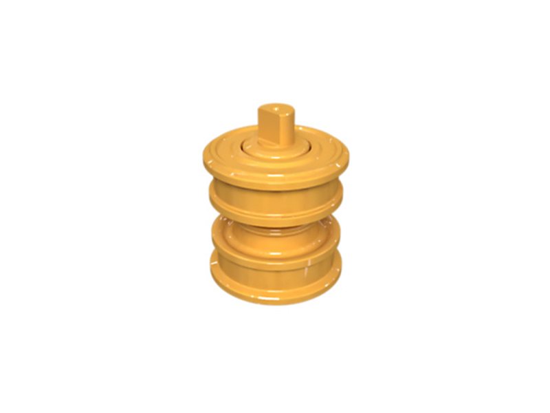 Crawler support wheels
